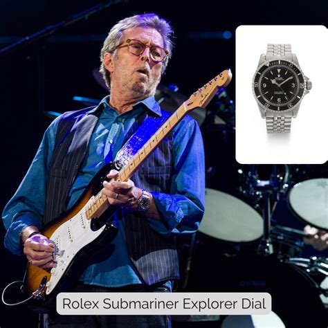 eric clapton rolex collection|eric clapton rolex.